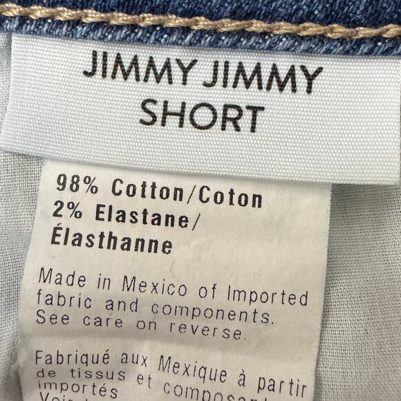 Paige Jimmy Jimmy Short in APPA Cuffed Cut Off Denim Size 32 - Picture 8 of 12